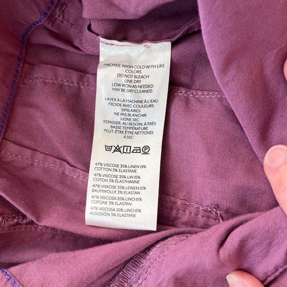 Maeve The Colette Crop Wide Leg Pants - Picture 3 of 5